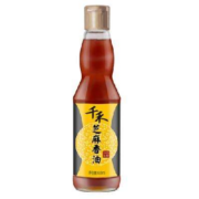 plus：千禾 香油 物理压榨 拌菜调味 芝麻香油 405mL