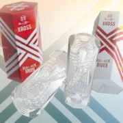 好兄弟，品一杯~：MEN'S MAX 日本原装进口 Xross交错式 透明飞机杯 贯通柔和型