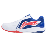 李宁（LI-NING）李宁LINING疾风PRO羽毛球鞋防滑透气减震比赛运动鞋 AYZS018-1 标准白/疾风SE 43=270mm