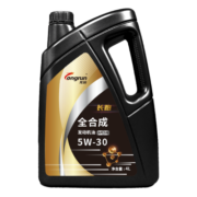 龙润润滑油长跑系列 全合成汽机油润滑油 5W-30 SN级 4L 汽车保养