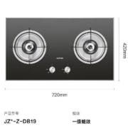 京东百亿补贴：苏泊尔 燃气灶双灶家用 天然气灶双灶具4.5kW  DB19天