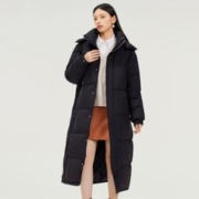 冰洁BENGEN 可脱卸帽厚款羽绒服 J30140622