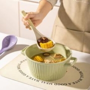摩登主妇 MONAZONE大汤勺陶瓷家用粥勺大号盛稀饭喝汤汤匙长柄勺子