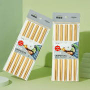 好管家 天然竹筷子 10双装
