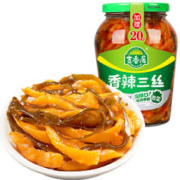 吉香居 榨菜 酱菜腌菜 香辣三丝 泡菜 一瓶尽享三味 426g