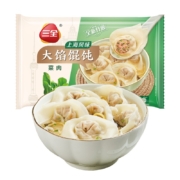 三全大馅馄 小馄饨 小云吞 上海风味菜肉馄饨 40只500g（多品）*6件