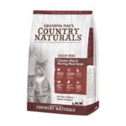 GRANDMA MAE'S COUNTRY NATURALS梅亚奶奶猫粮成猫幼猫美国进口无谷低敏鸡肉鲱鱼全阶段猫粮 6磅无谷鸡肉鲱鱼*2/5.44kg