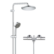高仪（GROHE）进口恒温花洒套装 淋浴花洒250MM圆形顶喷 恒温龙头2668000C