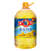 京东百亿补贴：多力 葵花籽油6.18L食用油 物理压榨（新老包装随机发货）