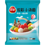 plus会员：三全 炫彩小汤圆四合一260g52只 *9件