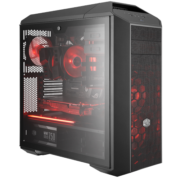 酷冷至尊(CoolerMaster)MC Pro5 EATX台式电脑中塔机箱 钢玻侧板/模组化设计/5硬盘位/6风扇位
