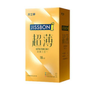 京东PLUS：jissbon 杰士邦 安全套 润薄三合一 共18只