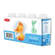 SANYUAN 三元 轻能 优酪乳 黄桃+大麦 250g/瓶*4 酸奶酸牛奶