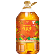 京东百亿补贴：金龙鱼 食用油 物理压榨 压榨一级花生油6.18L
