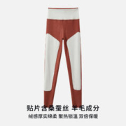 QIANLEE 护膝贴片保暖裤女加绒加厚高腰收小肚子秋冬季打底裤内穿贴身秋裤