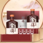 舍得 品味舍得 浓香型白酒 52度 600ml*2瓶 礼盒装