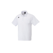DESCENTE迪桑特 运动服中性款 POLO衫DTM-4601B 黑×白(BLK) L