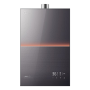 美的（Midea）安睡燃气热水器16升天然气家用强排式智能变频净化水质节能省气厨房浴缸洗上门安装一级静音 16L 增压水伺服M9max