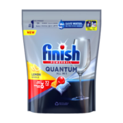 finish亮碟洗碗块三合一洗碗凝珠多效合一洗碗机清洁块洗涤剂免洗碗盐粉 72颗 1袋 全能极净柠檬凝珠 咨询客服有惊喜