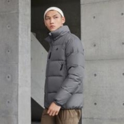 adidas 阿迪达斯 轻运动男装冬季户外运动保暖羽绒服IT8724 白色 A/2XS