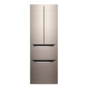 奥马（Homa）60cm以下超薄可嵌入252升变频风冷无霜薄款双开门四开门三开门法式多门家用电冰箱 BCD-252WFK/B