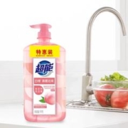 超能 白桃苏打洗洁精1kgx4瓶