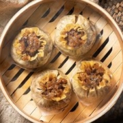 DOGE 一条狗 糯米三丁大烧麦烧卖 540g6只 速食面点生鲜 儿童早点 年货节早餐
