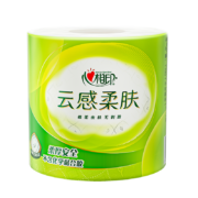 plus会员、需弹券:心相印卷筒纸【肖战同款】云感柔肤 4层110g*12卷卫生纸巾