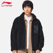 京东百亿补贴：LI-NING 李宁 反伍系列 男款羊羔毛绒外套 3424356
