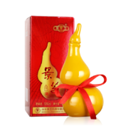 京东百亿补贴:景芝葫芦酒 精品摆件白酒 粮食口粮酒 59度 125mL 1瓶