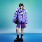 ONLY 冬季90白鸭绒连帽A字短款保暖羽绒服女