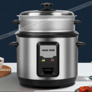 京东百亿补贴：奥克斯（AUX）电饭煲 电饭锅 带蒸笼  送长辈老人不锈钢家用小电饭锅 4升 WZA-0402