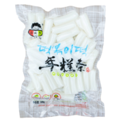 小伙子 韩式辣炒年糕 部队火锅食材 白年糕条水磨年糕方便菜500g炒年糕