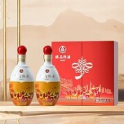 五粮液股份出品，臻品陈酒双支礼盒 500ml*2瓶 赠礼袋