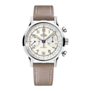 梅花（Titoni）瑞士手表 传承系列 自动机械皮带男士腕表 41mm 94019-S-ST-682