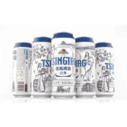 青岛啤酒 全麦白啤精酿啤酒11度500ml*12听整箱装