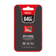 3.8焕新、有券的上：Netac 朗科 P500 至尊PRO版 Micro-SD存储卡 64GB（USH-I、V30、U3、A1）