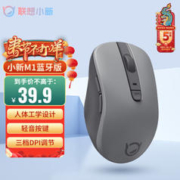 Lenovo 联想 小新蓝牙鼠标升级款M1 商务办公 轻音无线鼠标 （仅蓝牙连接）