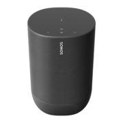 SONOS Move WiFi无线 蓝牙音响 户外便携 11h超长续航 家庭影院 防水防尘 多场景使用 家用客厅 黑色