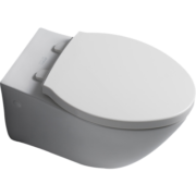 科勒（KOHLER）家用壁挂式马桶挂墙坐便器水箱嵌入式墙排直冲悬挂式马桶 K-25255