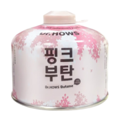 Dr.HOWS韩国户外扁便携式户外高原高山野外野炊气罐 高山气450*4