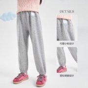 Deesha 笛莎 女童加绒裤子