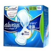 PLUS会员、需礼金：护舒宝 进口第2代液体卫生巾 日用加长版270mm*10片*3件