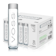京东百亿补贴：芙丝（VOSS）挪威原装进口 矿泉水375ml*24 玻璃瓶 整箱装