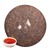 京东百亿补贴：沁爱 普洱茶熟茶饼八年陈古树茶  357克*1片