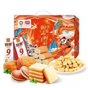 88VIP！盼盼 年货综合零食礼盒 1.258kg