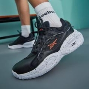Reebok 锐步 男士女士情侣款SOLUTION MID复古撞色时尚运动篮球鞋