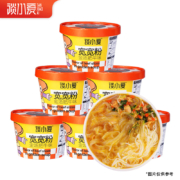 再补货、plus会员：谈小爱（TANXIAOAI）金汤风味宽宽粉94g*6桶