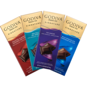 GODIVA歌帝梵 50%可可海盐黑巧克力制品片 进口零食 休闲分享