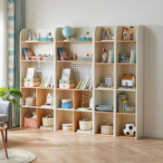 LINSY 林氏家居 儿童书柜收纳柜现代简约家用客厅格子柜自由组合家具